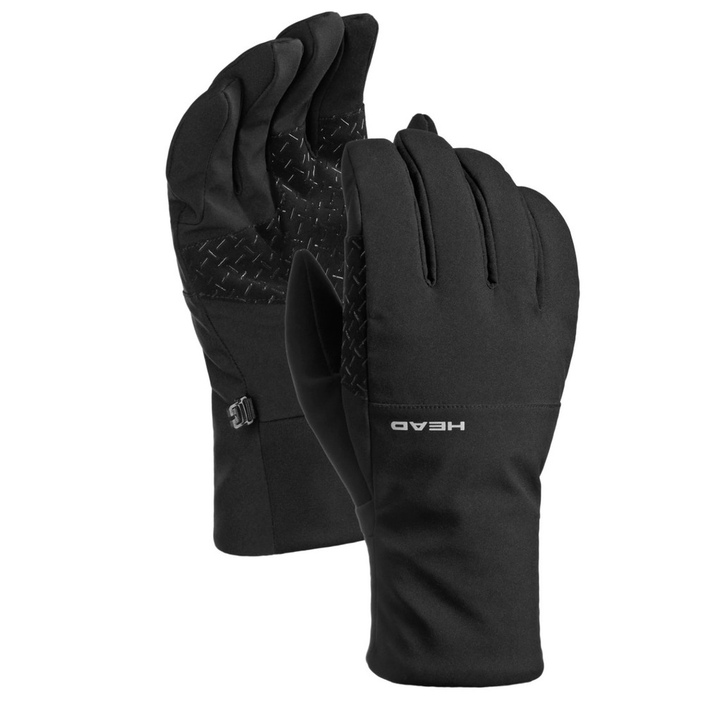 HEAD Waterproof‎ Winter Gloves Mens M Black Thermal Ski Snow Cold Weather